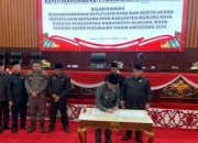 DPRD Mura Setujui Raperda Perubahan APBD 2024