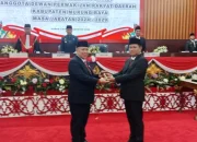 Anggota DPRD Mura Bebie dan Likon Ditunjuk Menjadi Ketua dan Wakil DPRD Murung Raya Sementara