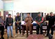 Bupati Mura dan Jajaran Forkopimda Pantau Kesiapan TPS di Kecamatan Tanah Siang