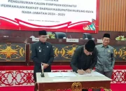 Rapat Paripurna DPRD Mura Penetapan Calon Pimpinan Defenitif