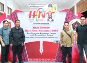Diskominfo SP Murung Raya Hadiri Gala Dinner Hari Pers Nasional 2025