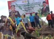 Polres Murung Raya Gelar Kegiatan Panen Raya Jangung Serentak Tahap Satu