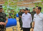 Pj Bupati Mura Sambut Kunjungan Danrem 102 Panju Pajung