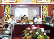 Pemkab Mura Rapat Pengendalian Inflasi Daerah Stabilisasi Harga kebutuhan Pokok Jelang Bulan Ramadan