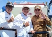 Wabup Mura Ikuti Panen Raya Serentak Di 14 Provinsi Sentra Utama Padi