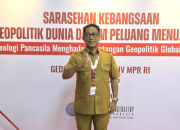 Bupati Mura Heriyus Ikut Hadiri Sarasehan Kebangsaan Perubahan Dunia Dalam Peluang Menuju Indonesia Raya