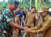 Bupati Mura Heriyus Sambut Kunjungan Wakasad ke Murung Raya