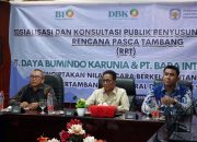 Lindungi Lingkungan Pasca Operasi, Pemkab Murung Raya Kawal RPT Dua Perusahaan Tambang